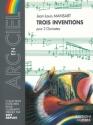 MANSART Jean-Louis Inventions (3) 2 clarinettes Partition