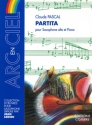 Partita saxophone alto et piano partition