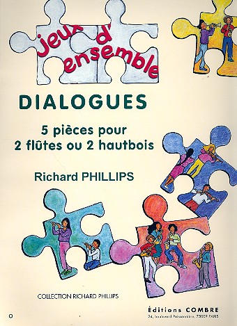 Dialogues pour 2 fltes (hautbois) 2 partitions