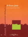MINVIELLE-SEBASTIA Pierre Duos jazz (8) 2 saxophones altos Partition
