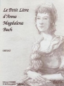 BACH Johann Sebastian Le Petit livre d'Anna Magdalena (Urtext) piano Partition