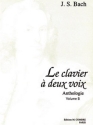 BACH Johann Sebastian Le Clavier  2 voix Vol.B (12 pices) piano Partition