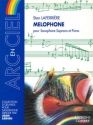 LAFERRIERE Stan Mlophone saxophone soprano et piano Partition