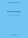 3 Estampes pour clarinette et piano