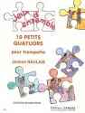 NAULAIS Jrme Petits quatuors (10) 4 trompettes Partition