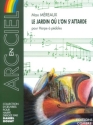 MEREAUX Max Le Jardin o l'on s'attarde harpe  pdales Partition