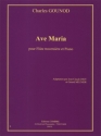 GOUNOD Charles Ave Maria flte et piano Partition