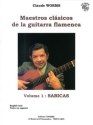 Maestros clasicos de la guitarra flamenca vol.1 (+CD) Sabicas para guitarra (en/sp)