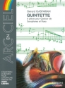 GASPARIAN Grard Quintette quatuor de saxophones et piano Partition