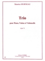 JOURNEAU Maurice Trio Op.7 piano, violon et violoncelle Partition