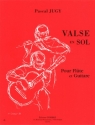 JUGY Pascal Valse en sol flte et guitare Partition