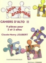 Cahiers d'alto vol.2 (9 pices) pour 2 et 3 altos 2 partitions