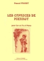 PROUST Pascal Les Caprices de Pierrot cor en fa et piano Partition