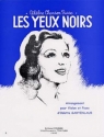 Les yeux noirs  pour violon et piano