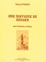 PROUST Pascal Une histoire de berger hautbois et piano Partition