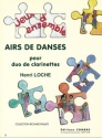 LOCHE Henri Airs de danses (10 duos) 2 clarinettes Partition