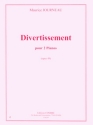 JOURNEAU Maurice Divertissement Op.49 2 pianos Partition