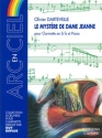 DARTEVELLE Olivier Le Mystre de Dame Jeanne clarinette sib et piano Partition