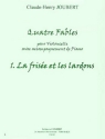 4 Fables n1 - La Frise et les lardons pour violoncelle et piano