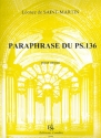 Paraphrase du psaume 136 op.15 pour orgue
