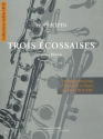 CHOPIN Frdric / BOUTRY Roger Ecossaises pour piano (3) clarinette et piano Partition