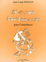 25 tudes divertissantes pour contrebasse