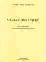 Variations sur r pour violoncelle et accompagnement de piano
