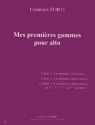 Mes premires gammes pour alto vol.3 - les gammes  2 octaves pour alto