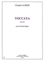 AUBER Chantal Toccata Op.60 orgue Partition