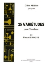 PROUST Pascal Varitudes (25) trombone solo Partition