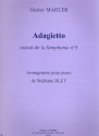 Adagietto de la symphine no.5  pour piano