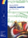 BARDIN Maurice Sonatine champtre flte et piano Partition
