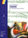 PROUST Pascal Clairires saxophone alto et piano Partition