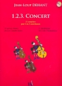 1.2.3. concert (+CD) pour 2 -3 contrebasses partition