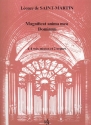 Magnificat anima mea Dominum pour 4 voix mixtes et 2 orgues partition