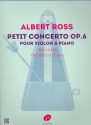Petit concerto op.6 pour violon et piano