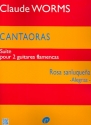 Cantaoras - Rosa sanluquena pour 2 guitares flamencas parties