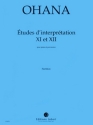 tudes d'interprtation no.11 et 12 pour piano et percussion partition