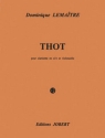LEMAITRE Dominique Thot clarinette et violoncelle Partition