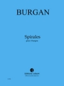 Burgan, Patrick Spirales 2 harpes Partition