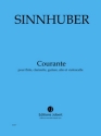 SINNHUBER Claire-Mlanie Courante flte, clarinette, guitare, alto et violoncelle Partition + matriel
