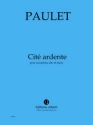PAULET Vincent Cit ardente saxophone alto et piano Partition
