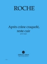 ROCHE Colin Aprs crne craquel, reste cuir orgue Partition