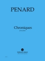 PENARD Olivier Chroniques piano Partition