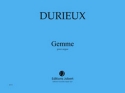 DURIEUX Frdric Gemme orgue Partition