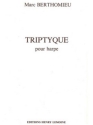 BERTHOMIEU Marc Triptyque harpe Partition