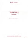 LEJET Edith Triptyque orgue Partition