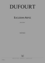 DUFOURT Hugues Euclidian Abyss 8 instruments Partition