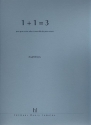 1 + 1 = 3 pour percussion solo et ensemble de percussions partition