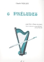 6 prludes pour flute et harpe (piano)